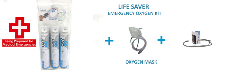 Portable Medical Emergency Oxygen Kits